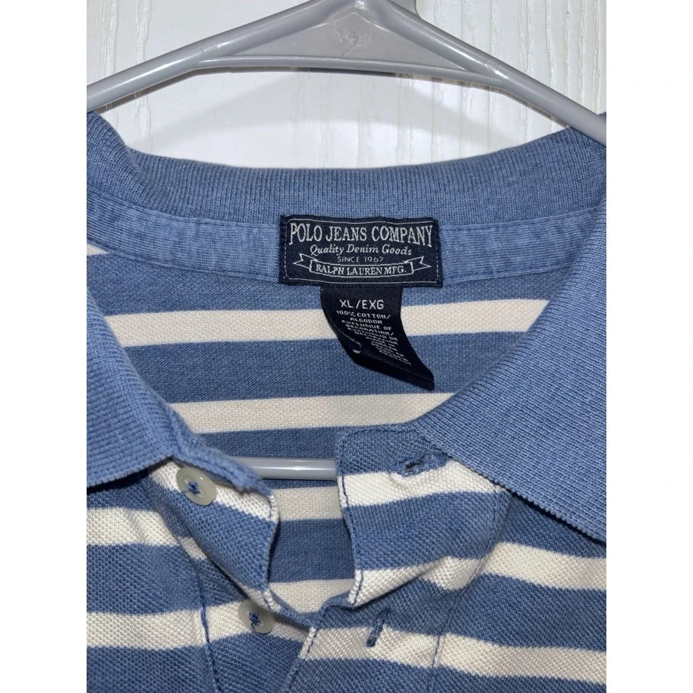 Ralph Lauren Polo Jeans Company Mens Polo Golf‎ Shirt Size XLarge Short Sleeve